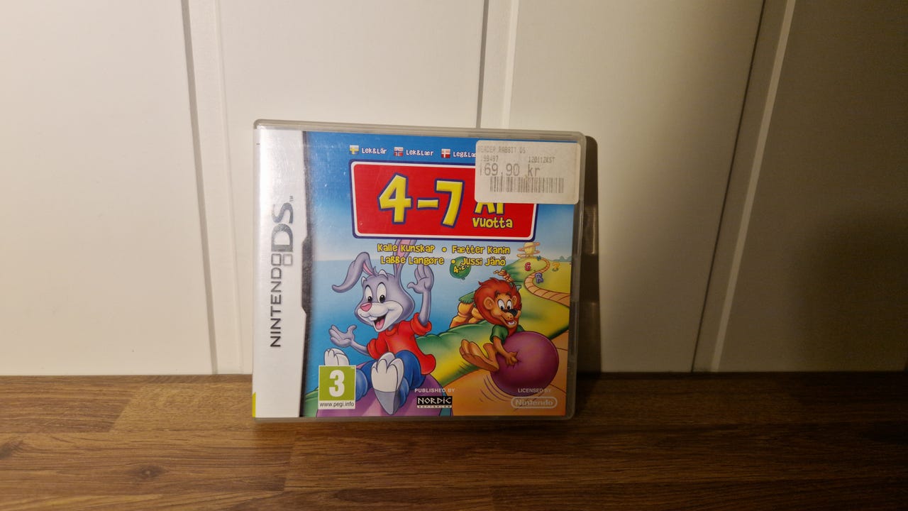 Kalle Kunnskap (Reader Rabbit) til Nintendo DS | FINN-torget