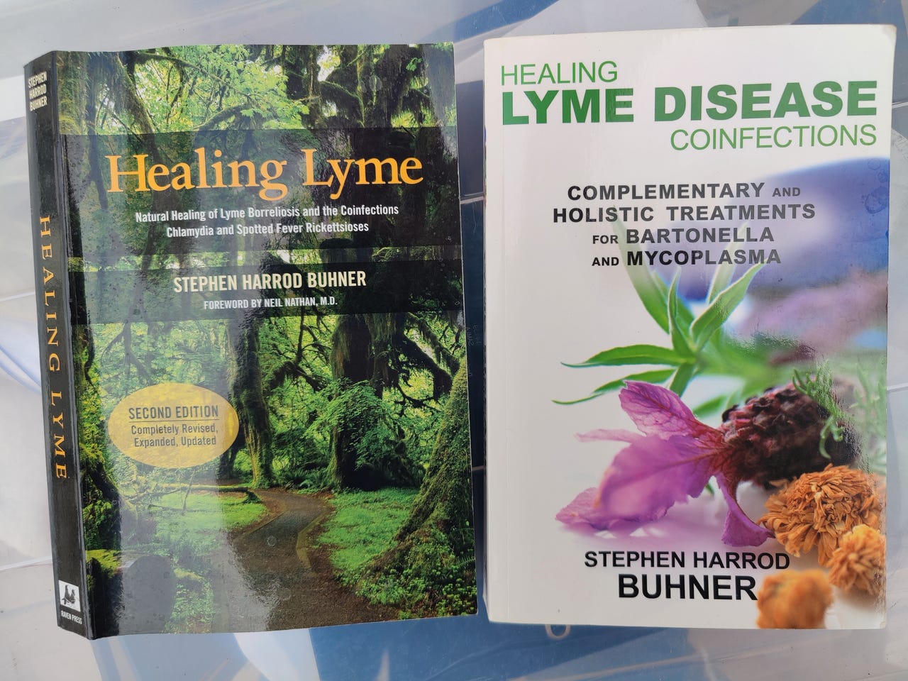Buhner healing lyme disease og co infeksjoner bøker selges