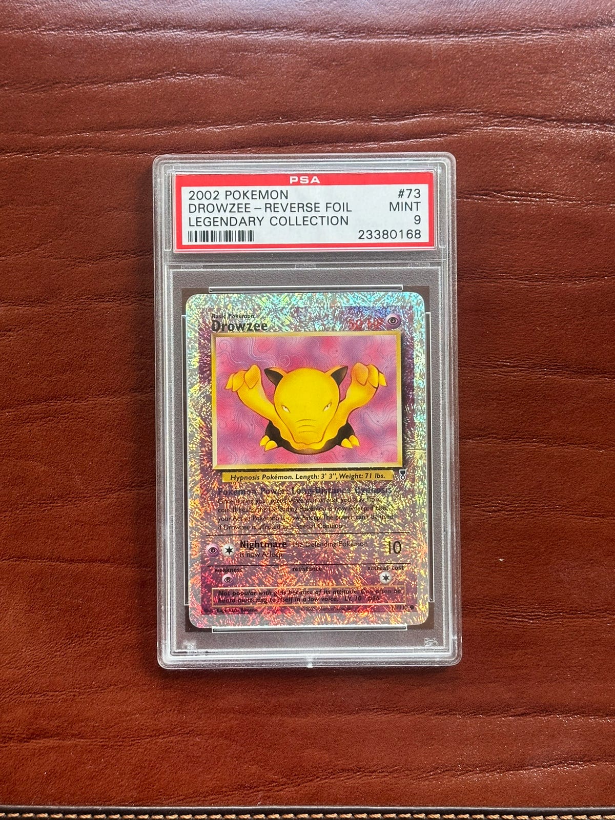 Pokemon Drowzee Legendary Collection PSA 9 FINN torget