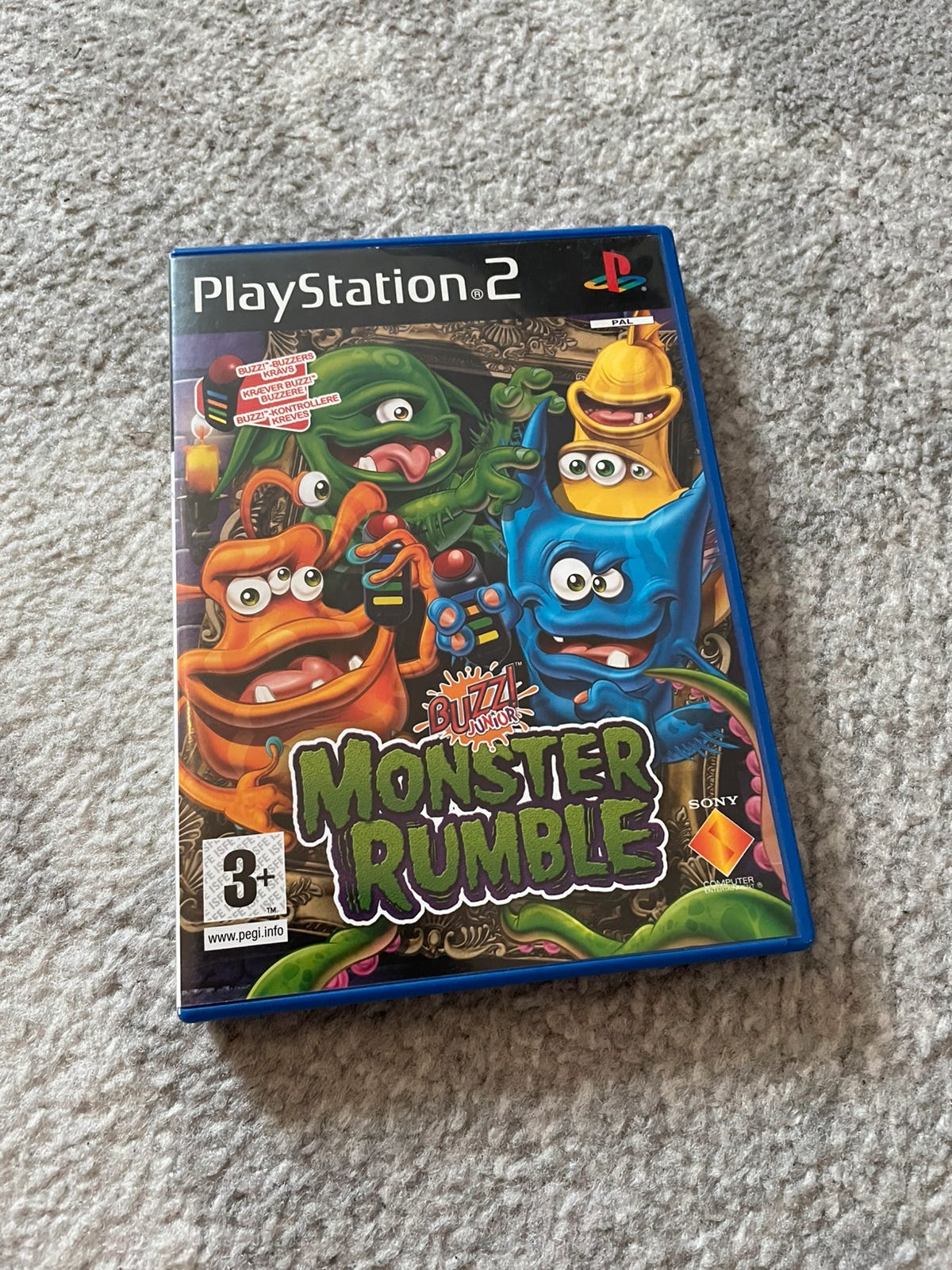 Buzz Junior Monster Rumble (Svensk) - PS2 - OOP.. | Köp på