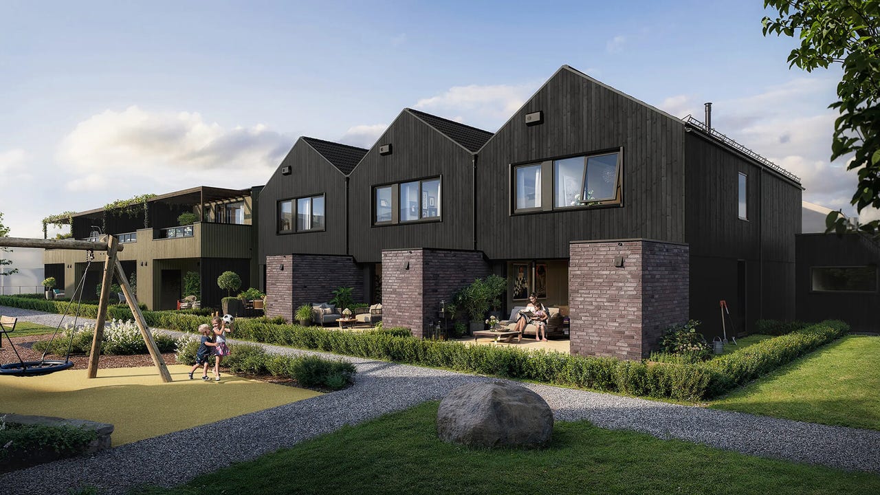 Tjøtta Vest | KUN EN IGJEN | Fin fine rekkehus med flotte detaljer | 4 ...