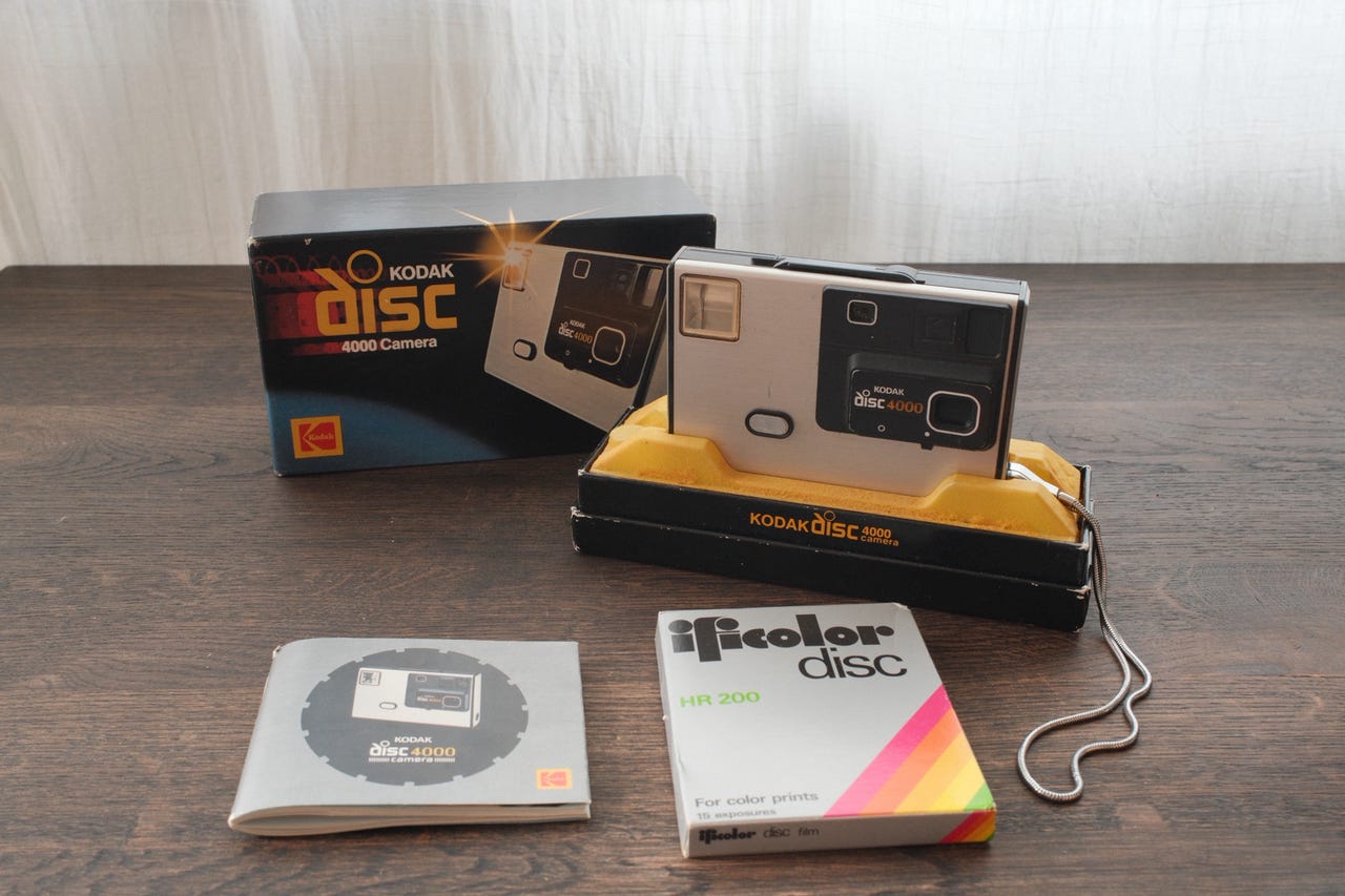 Disc 4000 Kodak Disc 2000 Kodak Disc 4000 Med Film Og Eske FINN-torget