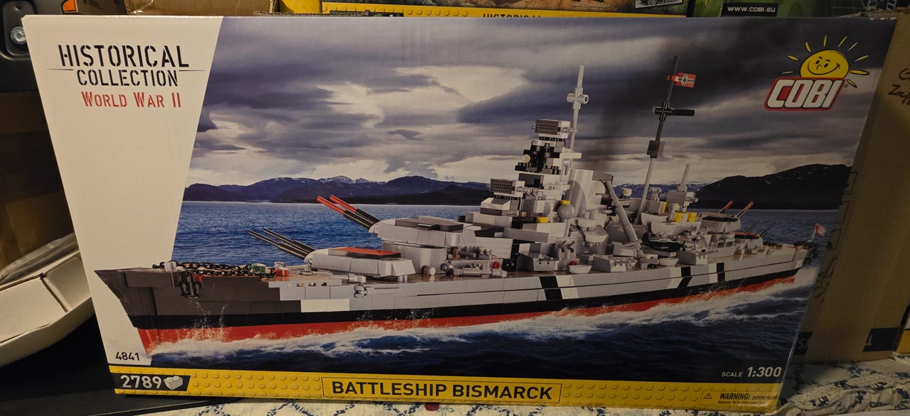 Cobi Bismarck Ship Lego COBI World Of Warships Battleship Bismarck