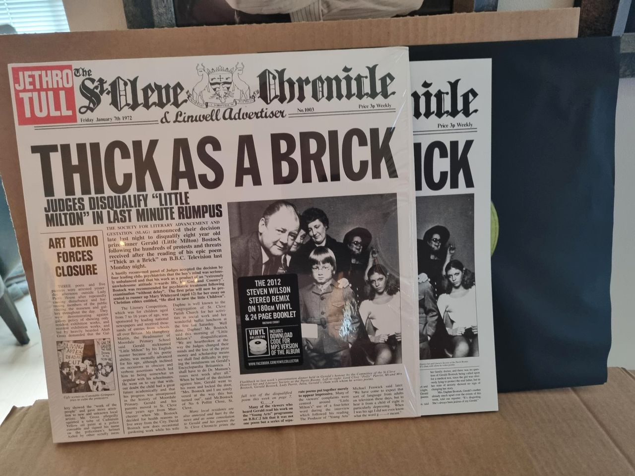 Jethro Tull – Thick As A Brick - LP - 2015 | FINN-torget