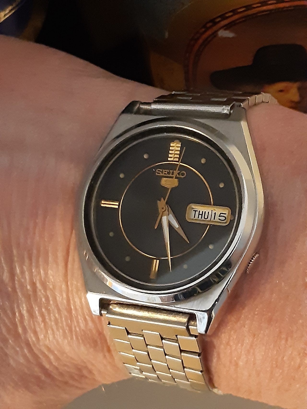 Seiko Automatic modell 7S26-8760 fra tidligst Caliber