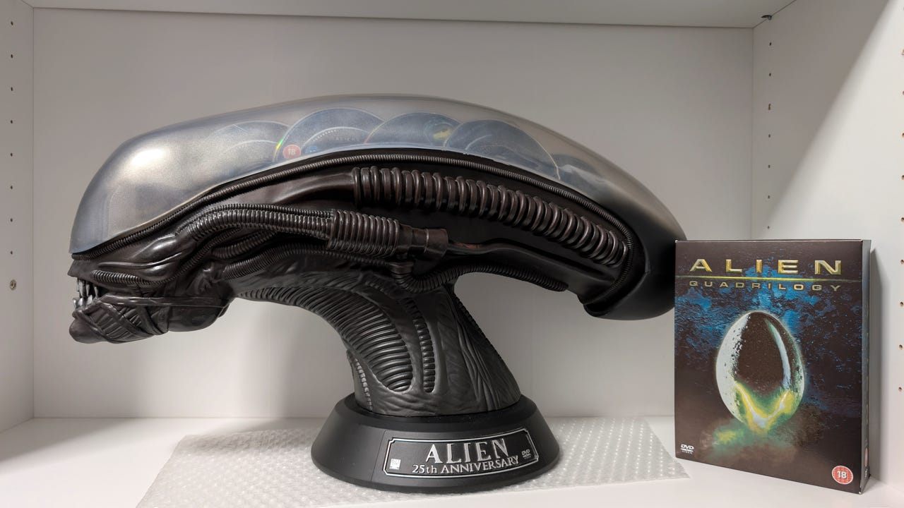 メロハーALIEN 25TH ANINVERSARY EDITION' Alien Quadrilogy 25th Anniversary Head Figure DVD Set | eBay