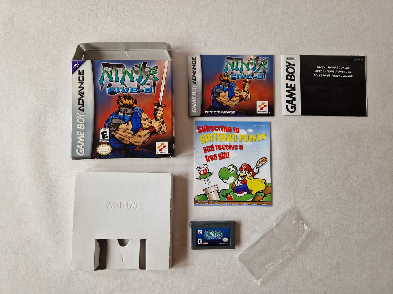 Ninja Five-O, GBA, NTSC, CIB FINN-torget