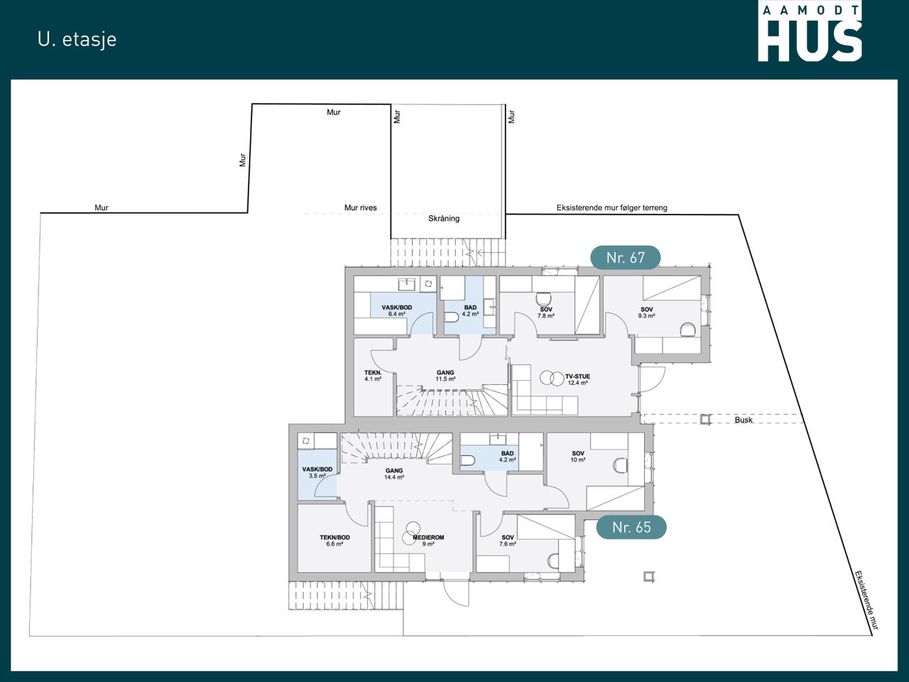 Image #3 Søgne/Åros - Moderne og innholdsrik tomannsbolig med carport. Mellom Årossanden og Kvernhusvannet