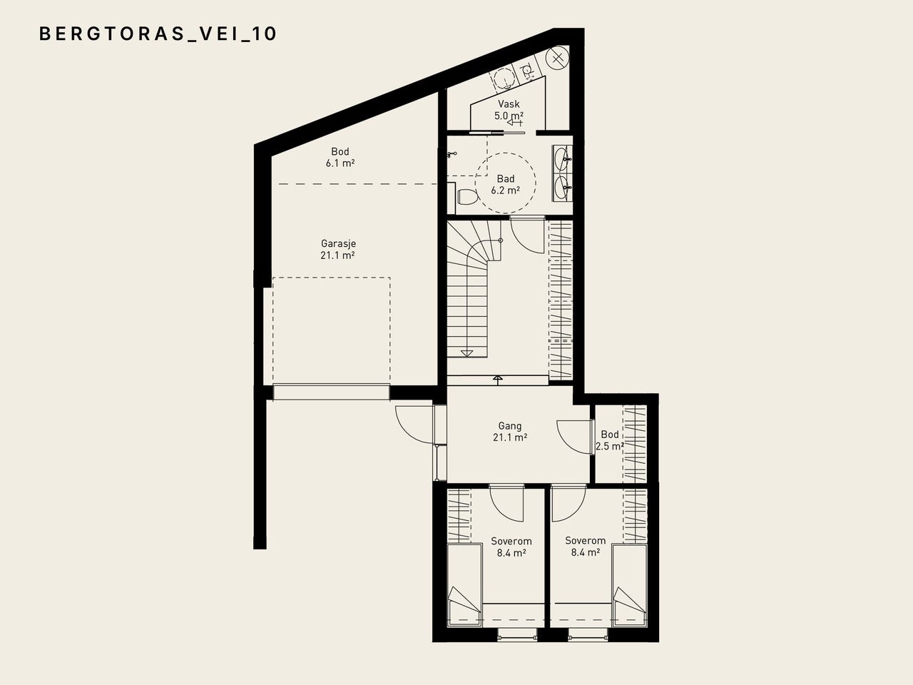 Image #4 Nedre Gimlekollen - Eksklusiv del av tomannsbolig klar for innvendige valg - Stor terrasse - Garasje - Utsikt