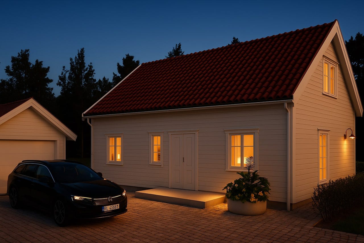 Image #4 Arkitekttegnede hytter like ved Trysnes Marina – Mulighet for leie av båtplass