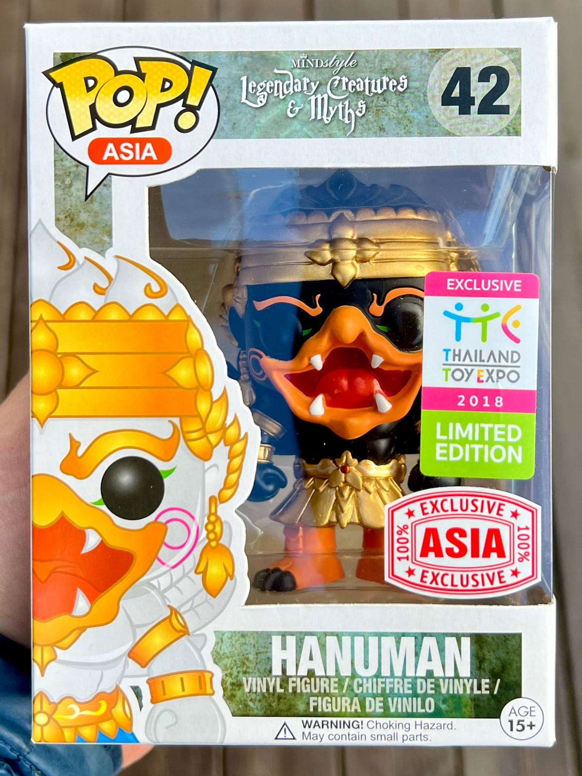 Funko Pop Asia Hanuman Light Pink édition Limitée 2019, PlayHouse Thailand, Rare