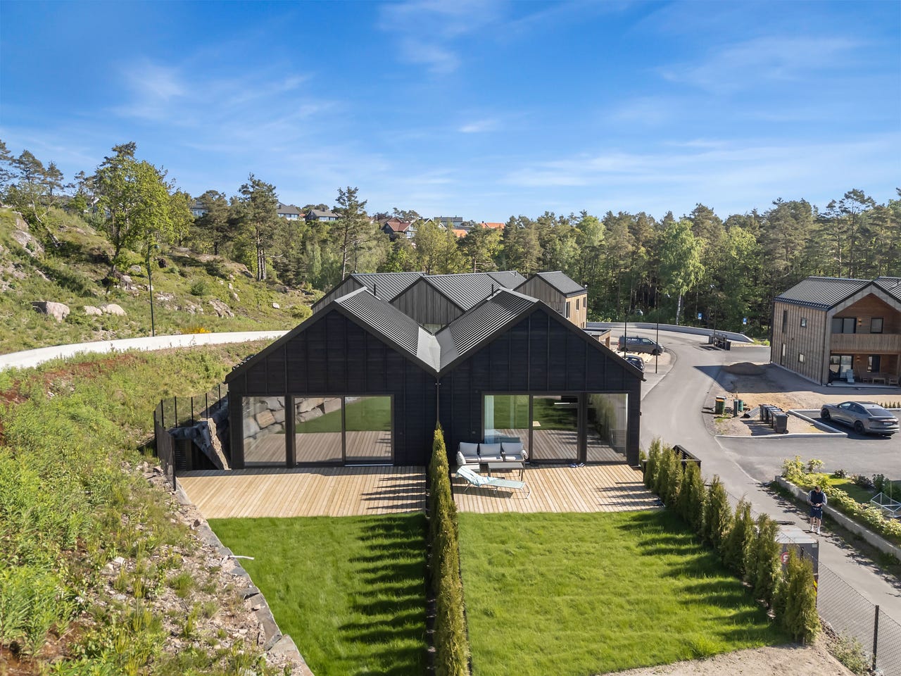 Image #18 Søgne/Åros - Oppgradert tomannsbolig med carport og ferdig hage