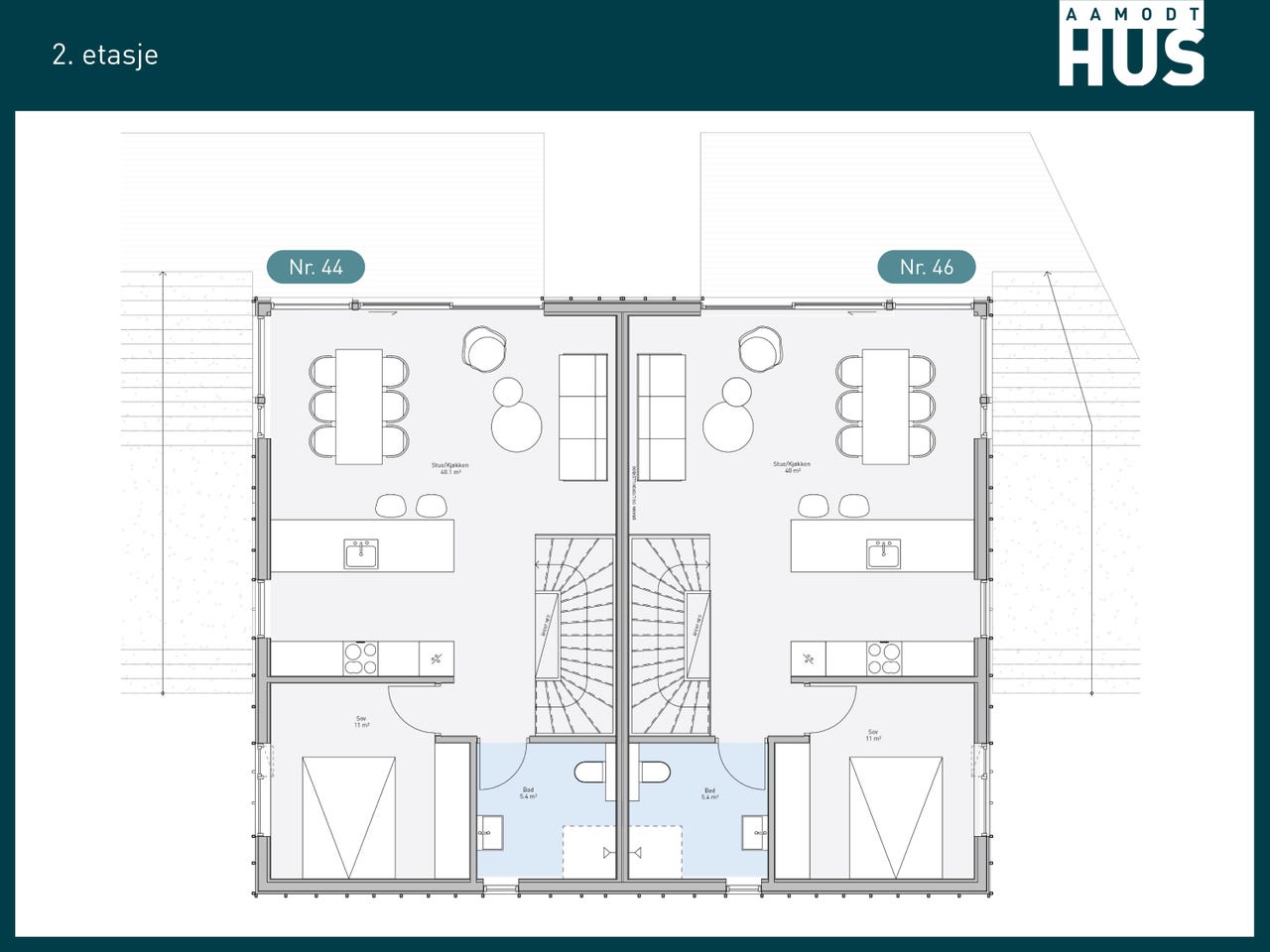 Image #8 Søgne/Åros - Oppgradert tomannsbolig med carport og ferdig hage