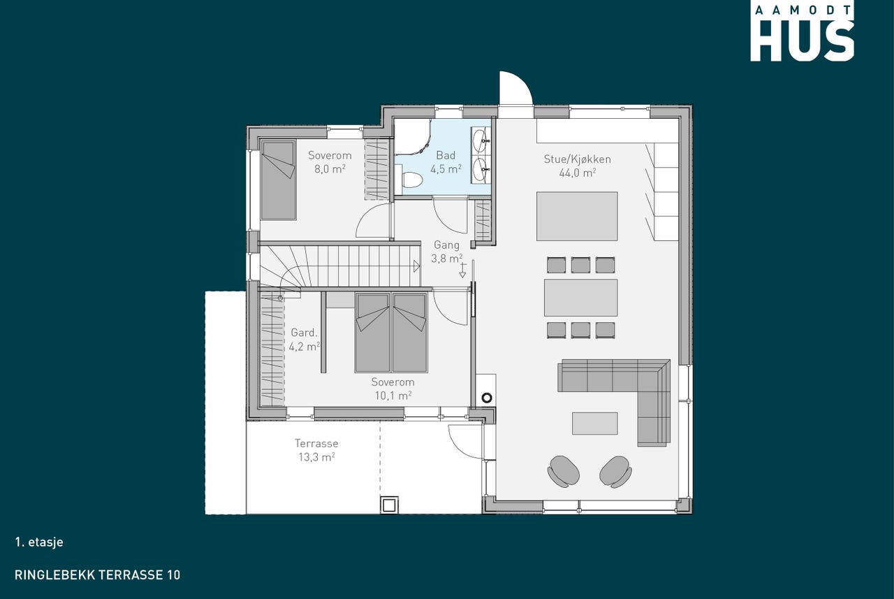 Image #5 Skaugo nær Gimle - Vestvendt enebolig få minutter fra sentrum. Mulighet for utleiedel