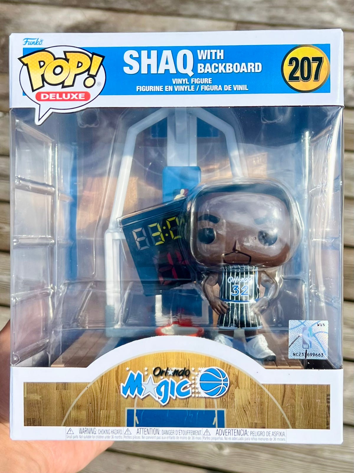 Funko Pop! Deluxe: Shaq with Backboard | Orlando Magic | NBA (207