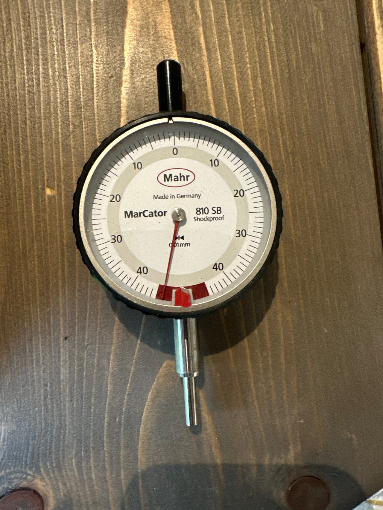 Micromètre Mahr 810 GT – Grand Cadran 110 Mm – État Neuf, Diamètre 10 Mm – Occasion