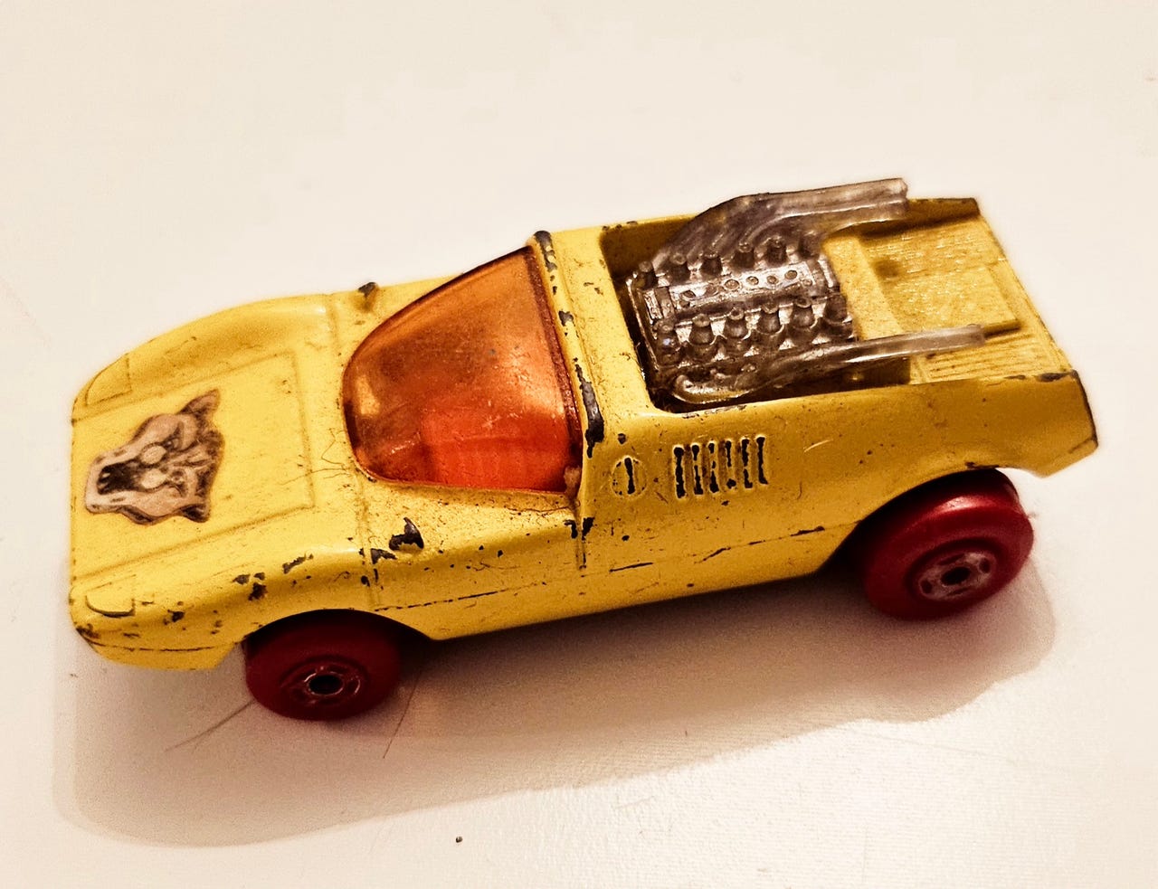 Vintage Matchbox Superfast No 1b Mod Rod 1971. Boîte d