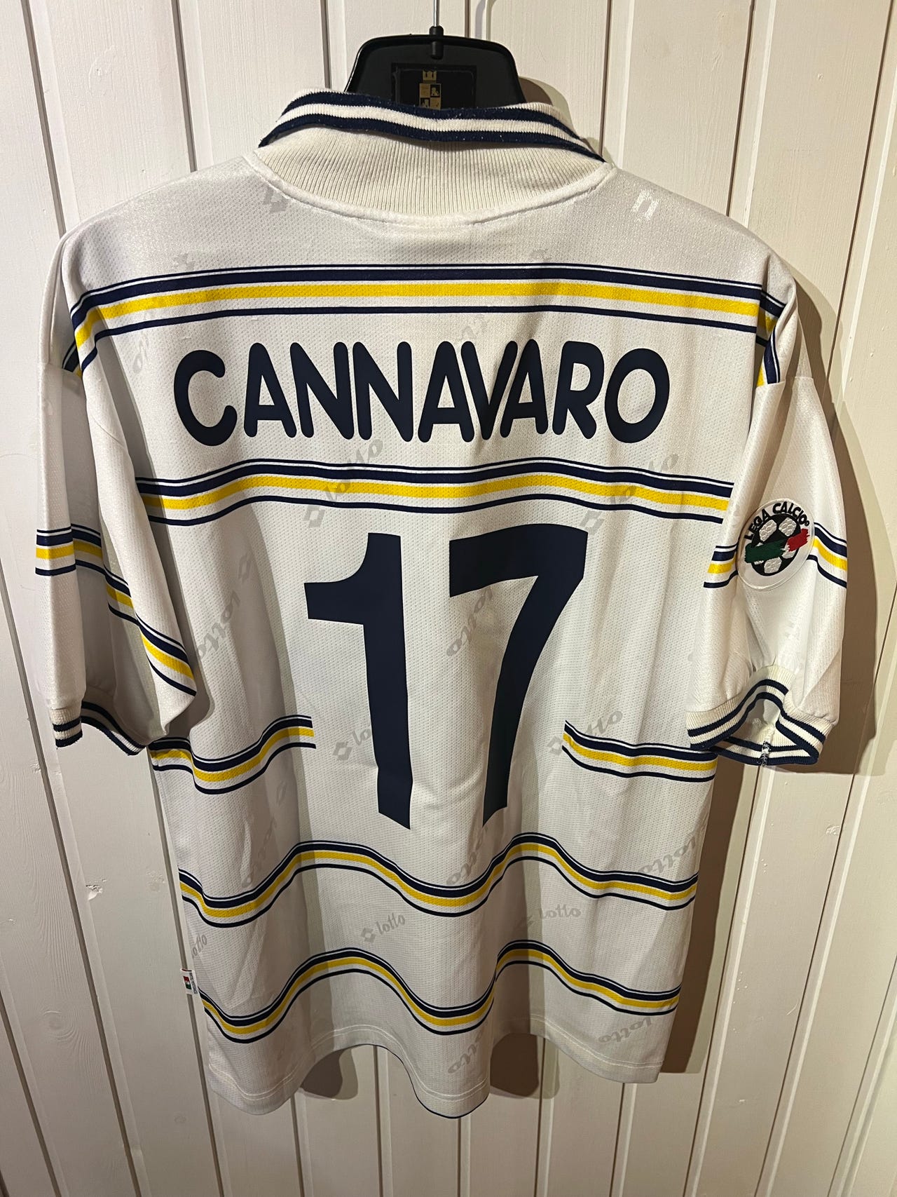 ウェア LOTTO Parma 3rd F.CANNAVARO 正規98-99 LOTTO Parma 3rd F.CANNAVARO#17】 LOTTO Parma 3rd F