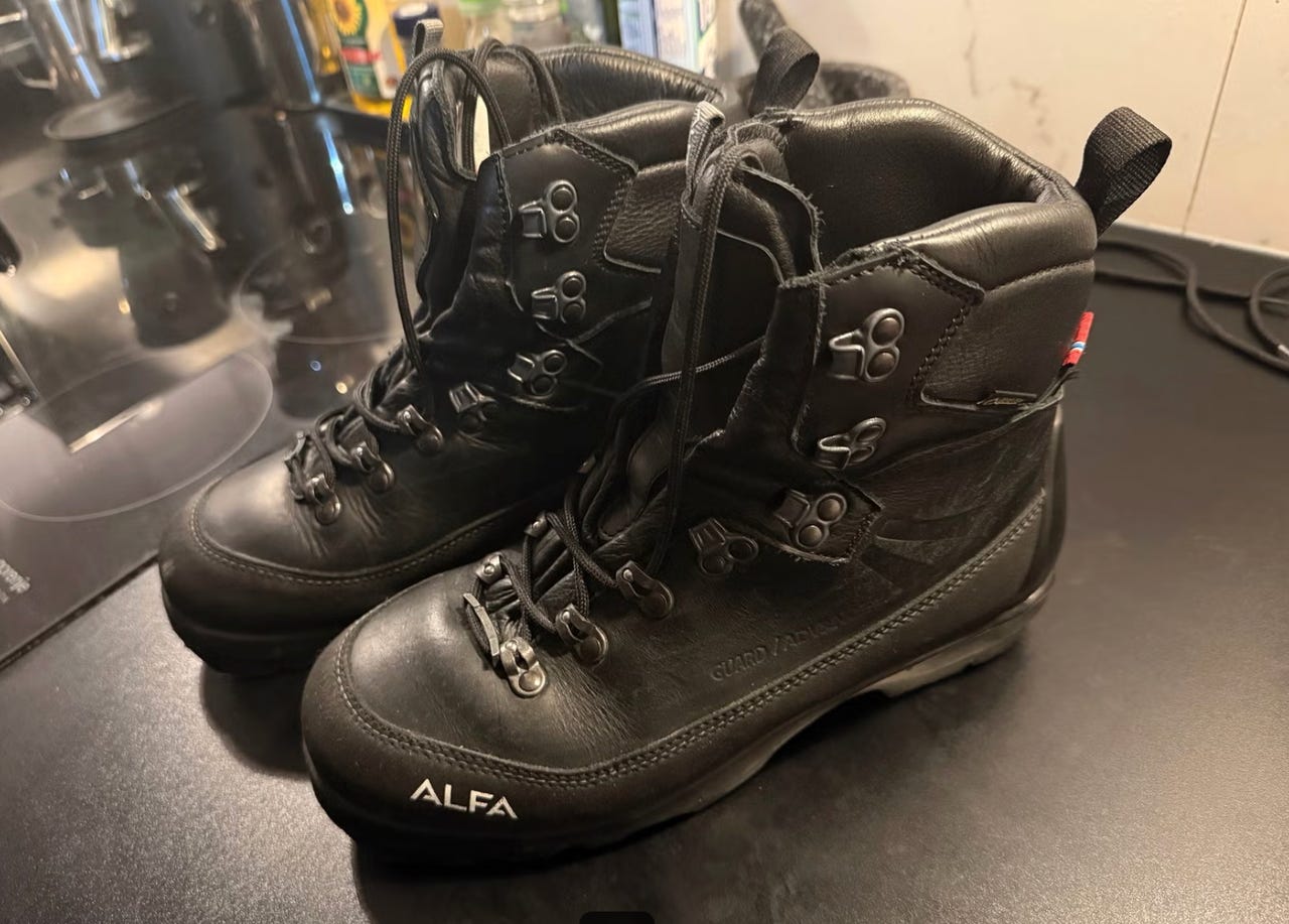 ALFA Gard advance GTX 42 黒 ＢＣクロカンブーツ ALFA GUARD ADVANCE GTX, herre - Skaug Sport