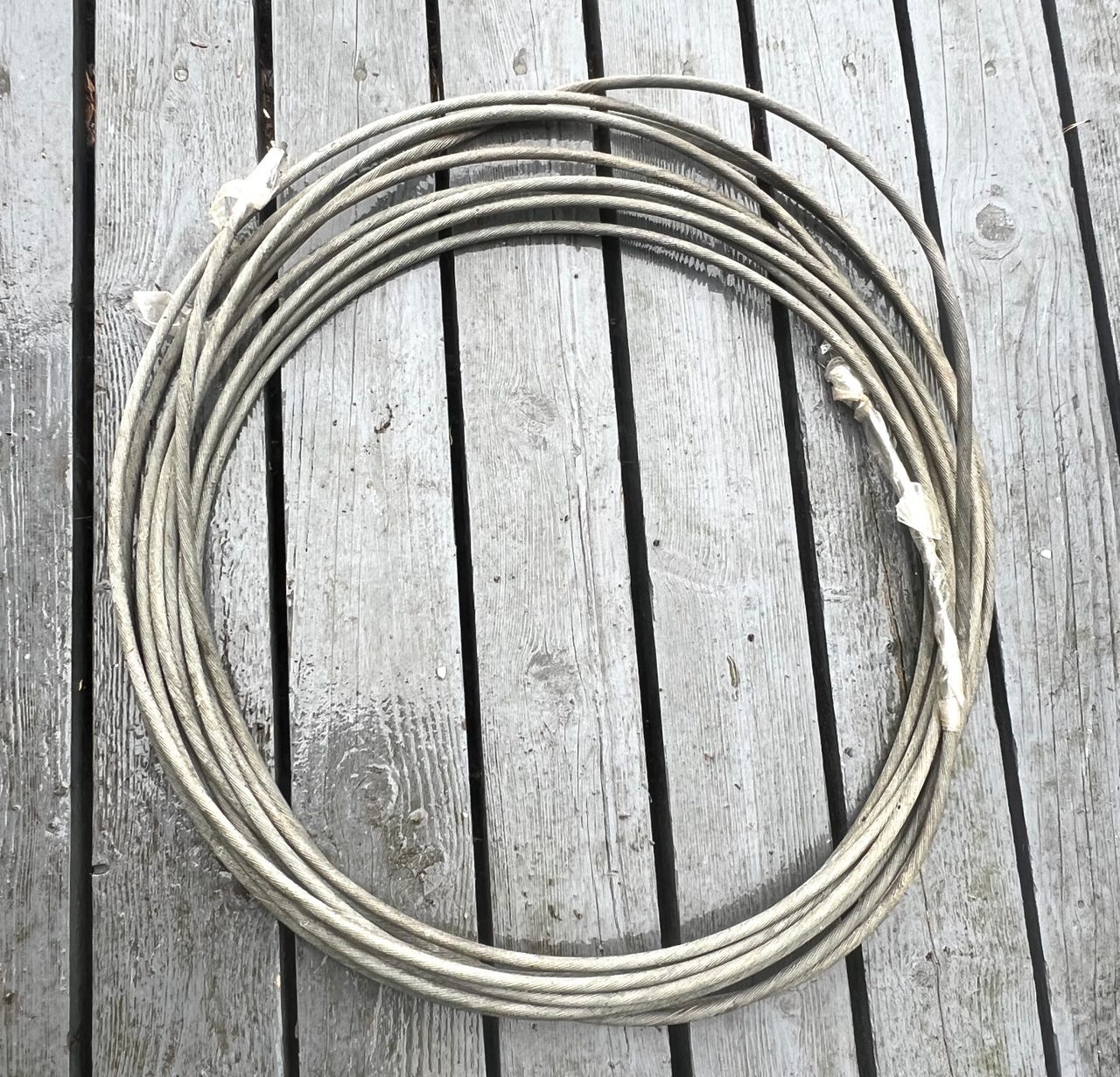 Stål Wire 6 meter 8mm | FINN-torget