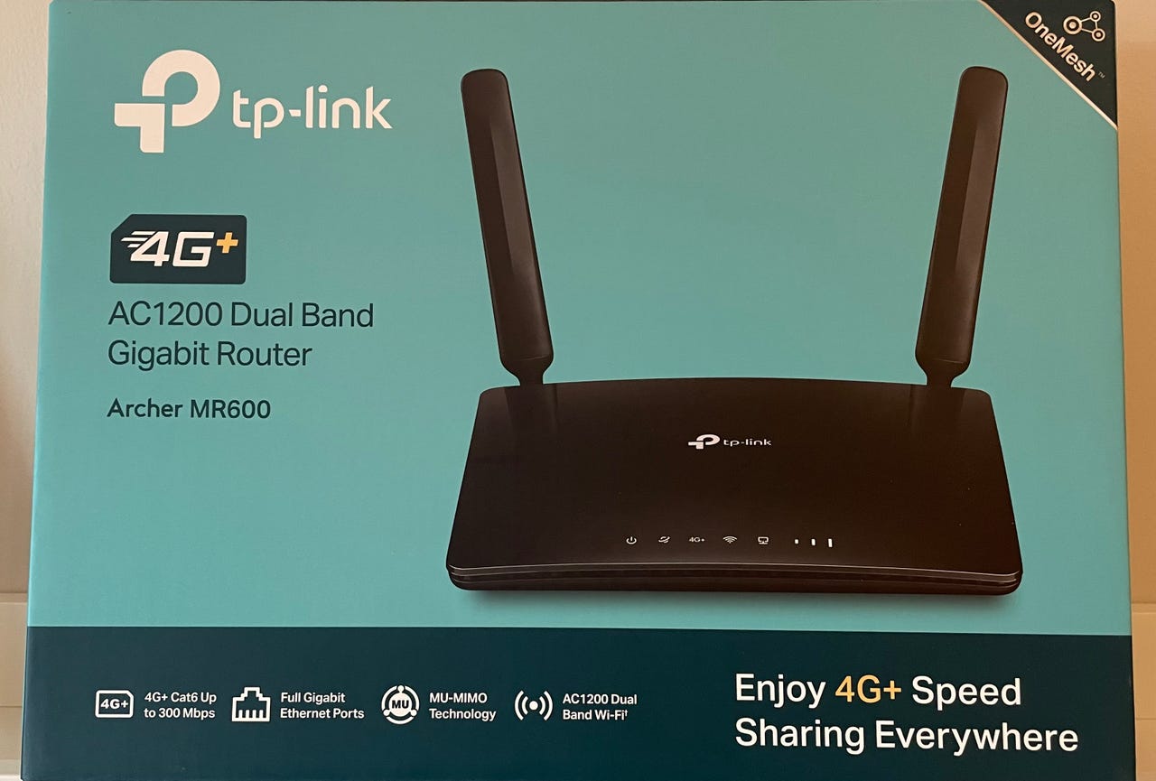 TP-Link MR600 AC1200 Dual Band 4G+ Gigabit Router | FINN-torget