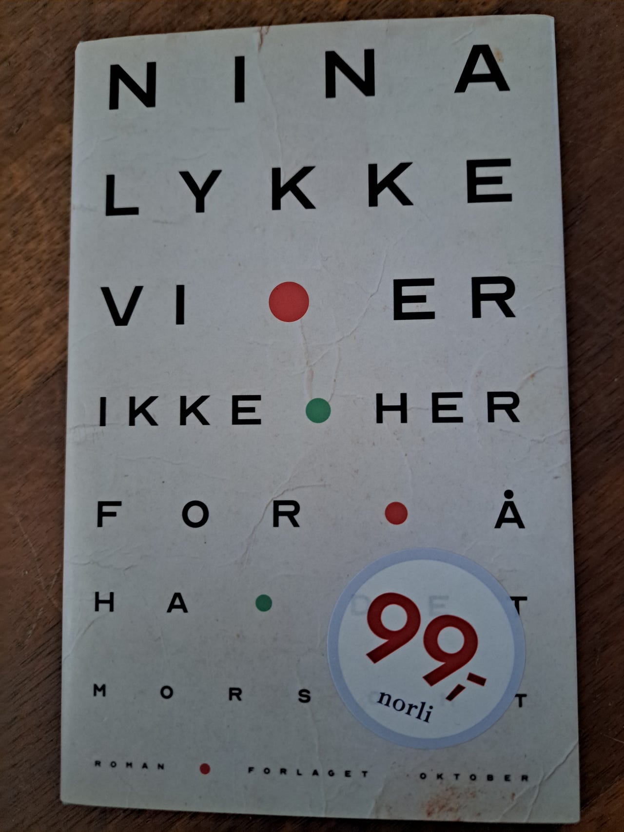 Nina Lykke - Vi er ikke her for å ha det morsomt | FINN-torget