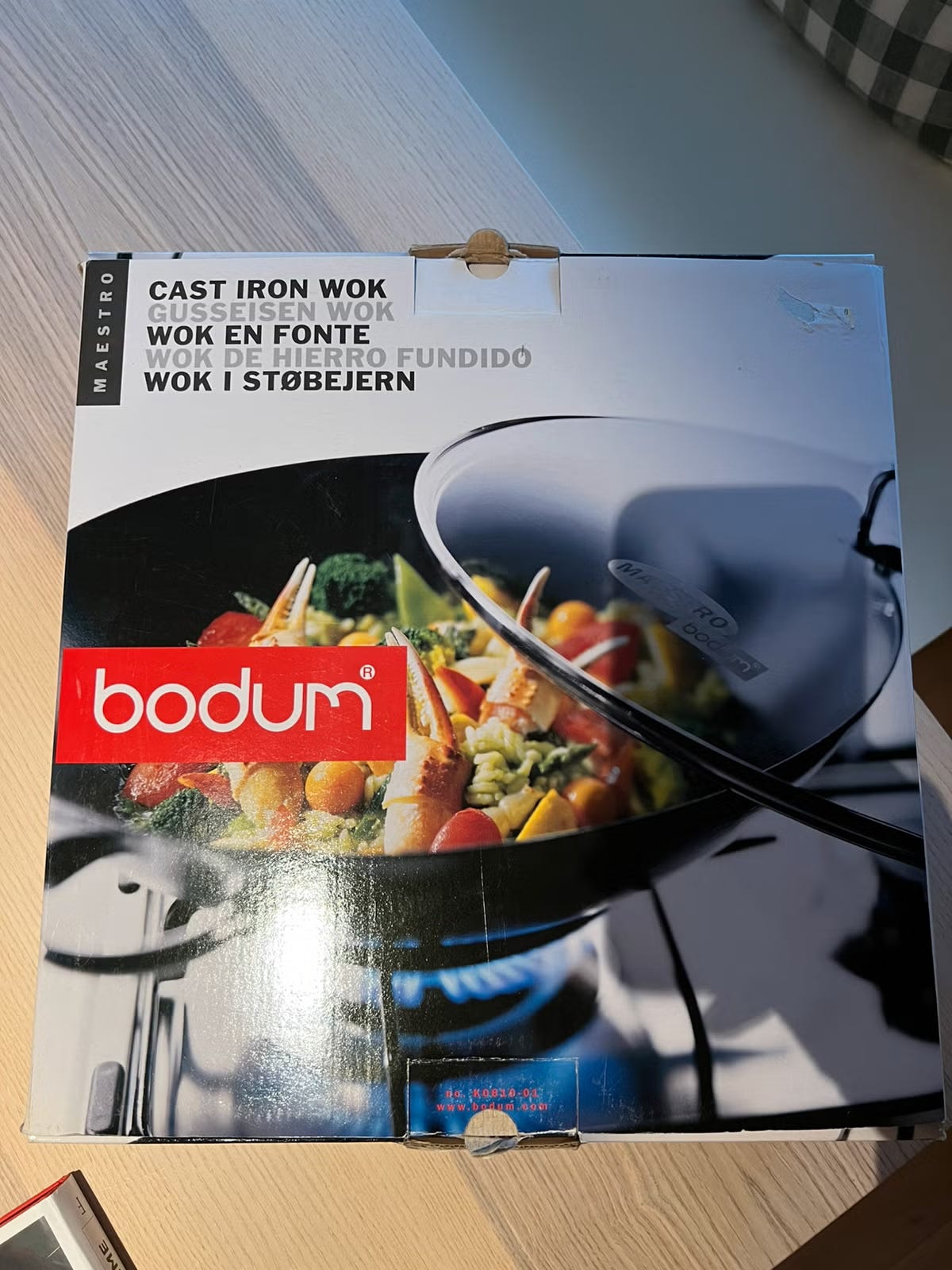 Bodum Støpejern Wok med Glasslokk FINN-torget - Main Image