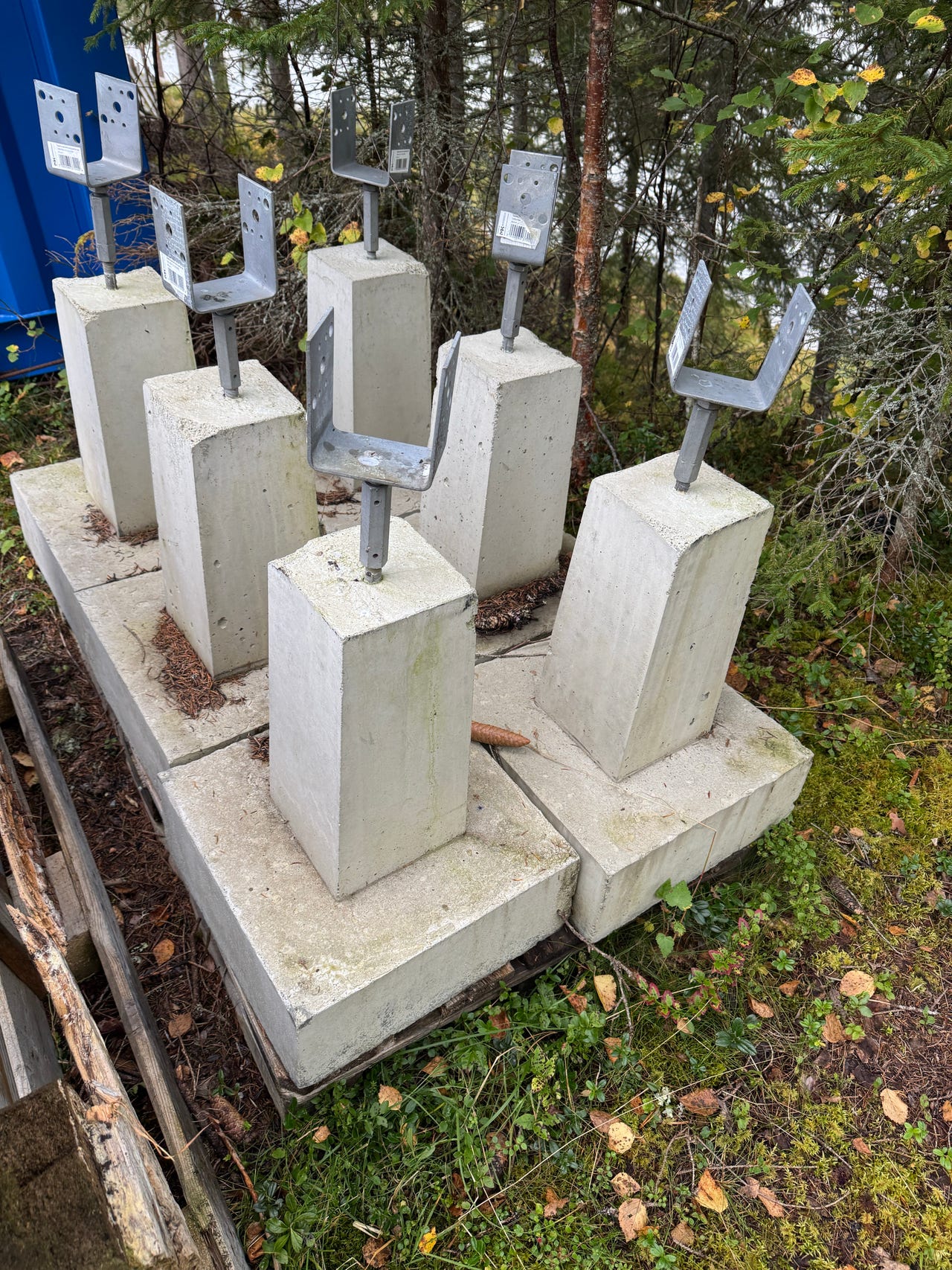 Søylefundament med justerbar søylesko | FINN-torget