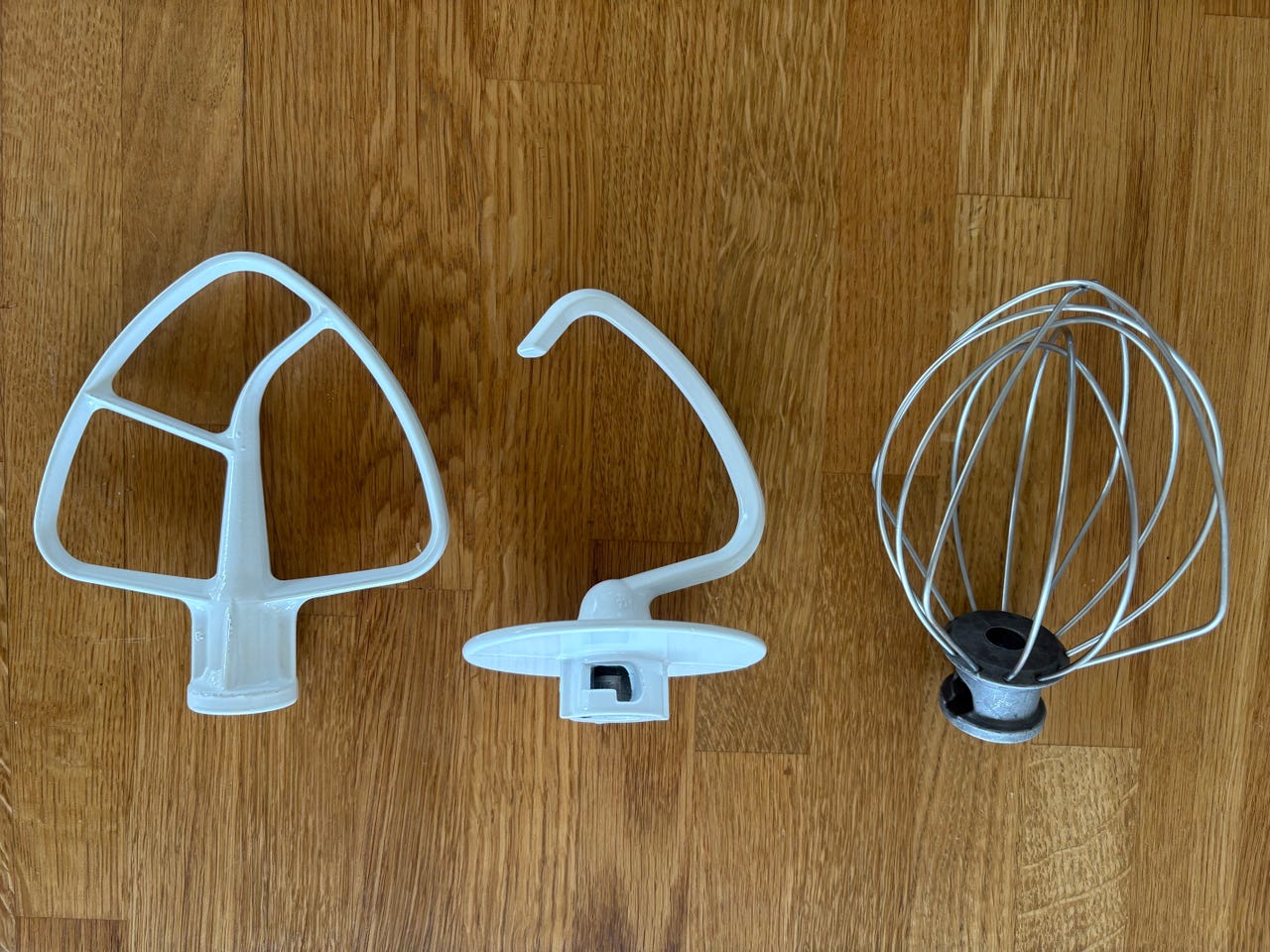 Kitchen Aid eltekrok, flatvisp og visp | FINN-torget