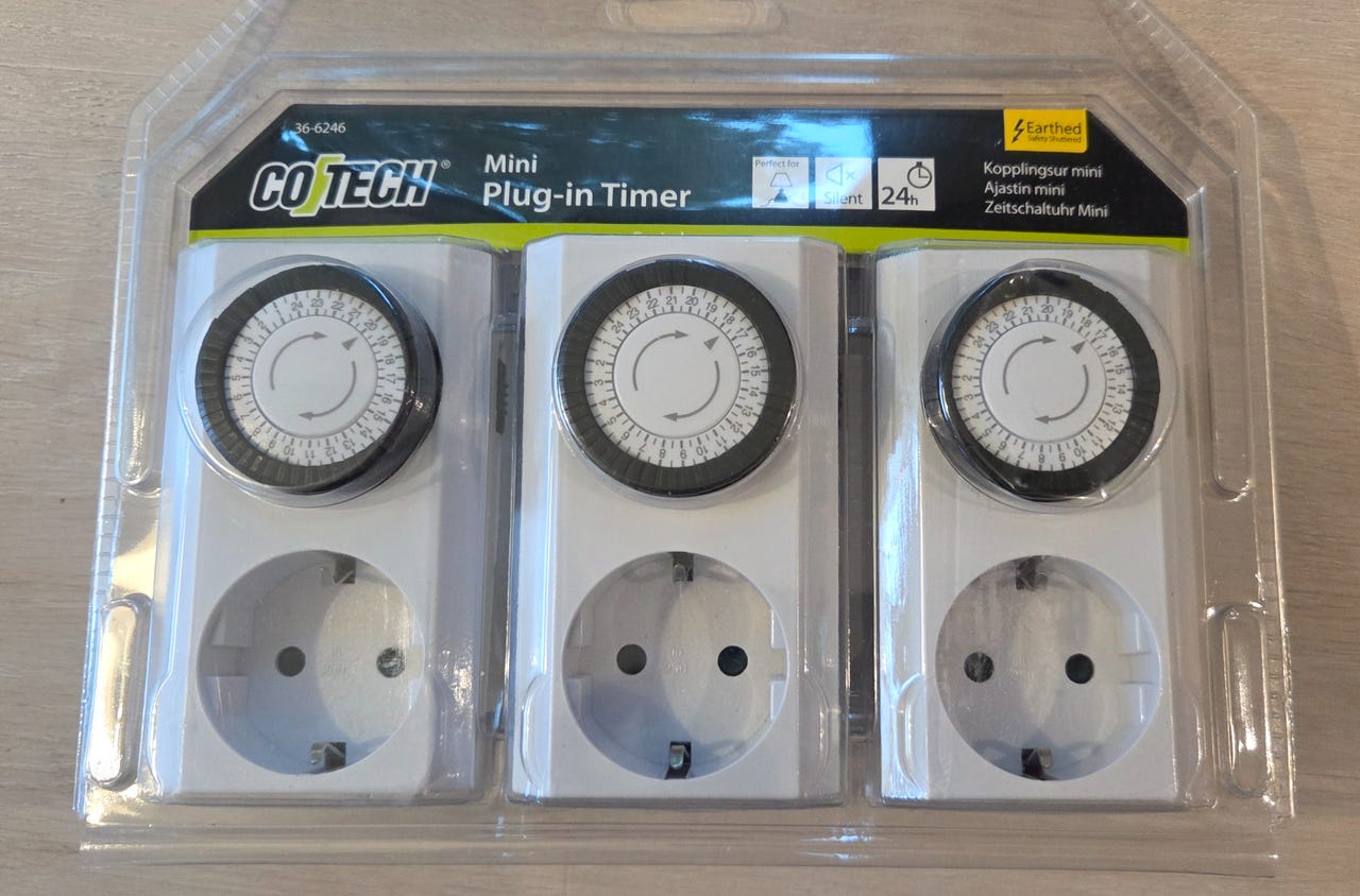 Co Tech mini plug-in timer 3-pakning. Gratis frakt. | FINN-torget
