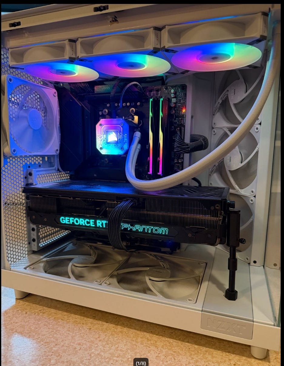 High-End PC Billig! Ryzen 9 7950X3D - Corsair IQUE Cappelix - 2TB SSD ...