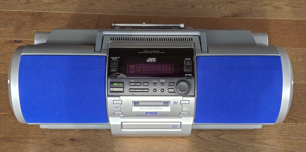 JVC RD-MD5 Boombox | FINN-torget