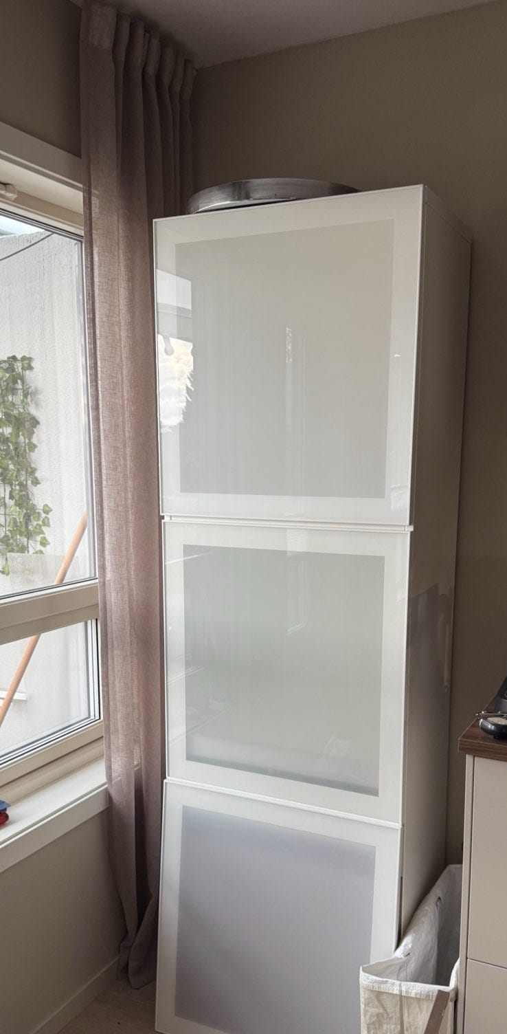 2 stk Bestå Glassvik dør 60x64 | FINN-torget