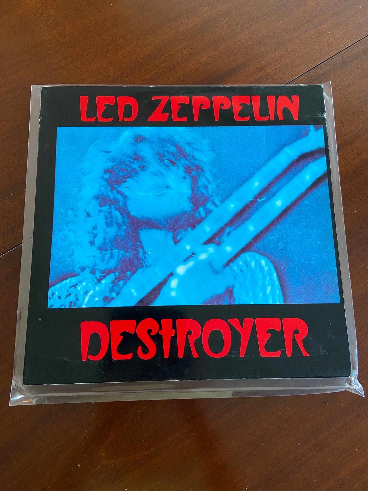 Led Zeppelin « Destroyer» 4 lp boks: DRGM 505 UK 1982. | FINN-torget