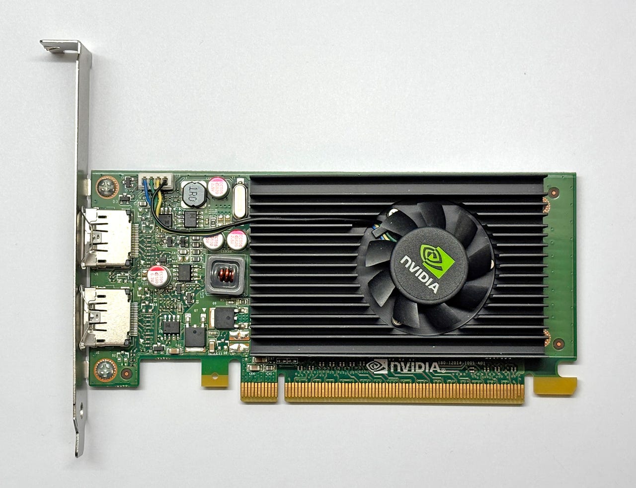 Nvidia NVS 310, 1GB, PCI, 2xDP output, Normal profil/brakett | FINN-torget