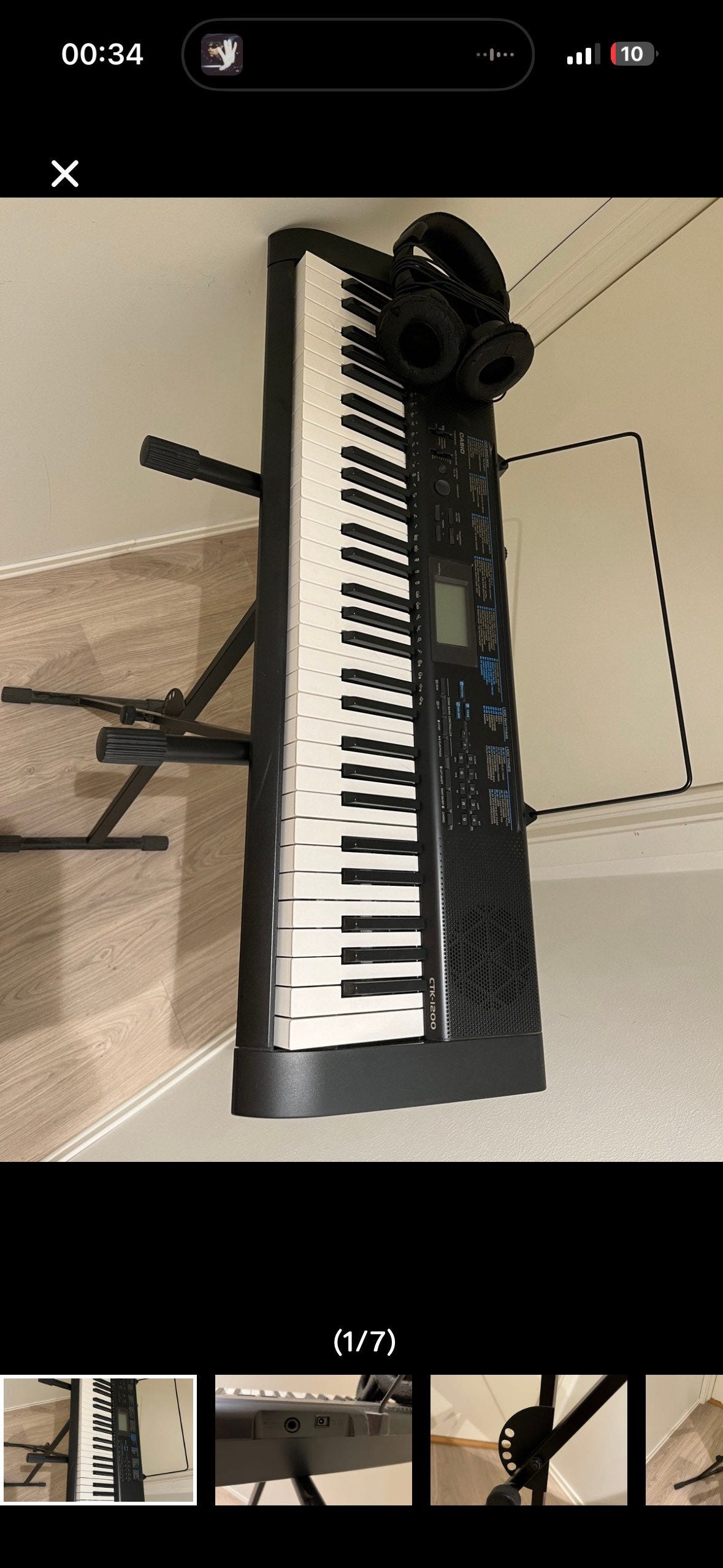 Piano Casio Ctk 1200 Casio CTK-1200 FINN-torget