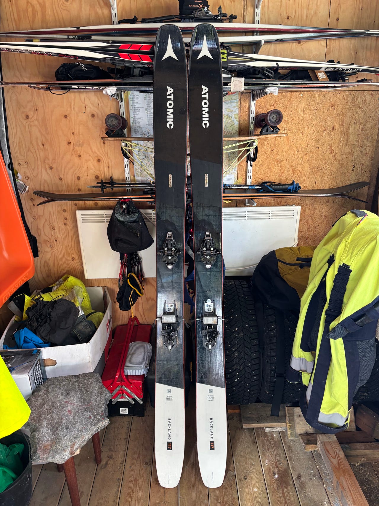 Atomic Backland 117 + dynafit rotation + pomoca feller | FINN-torget