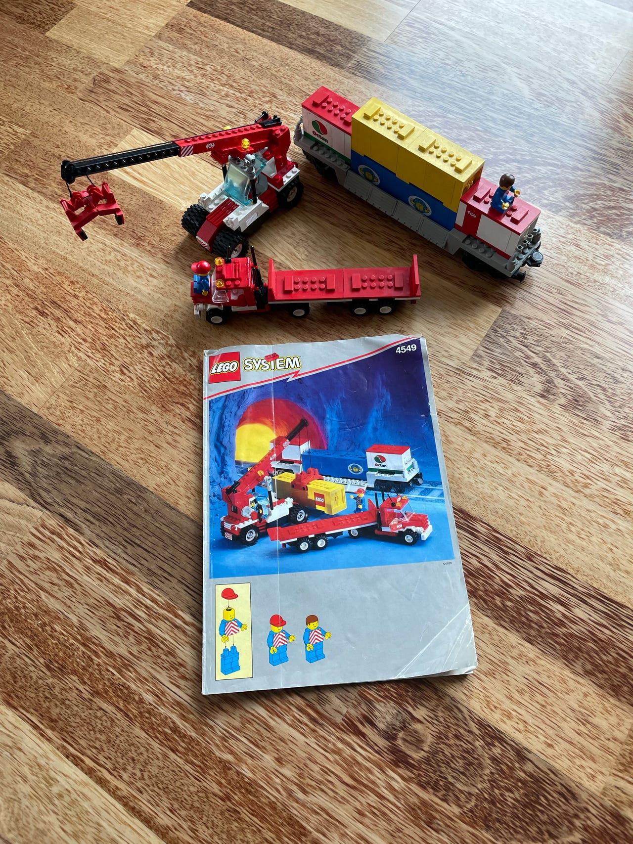 LEGO 9V, 4549 Container Double Stack fra 1993 | FINN-torget