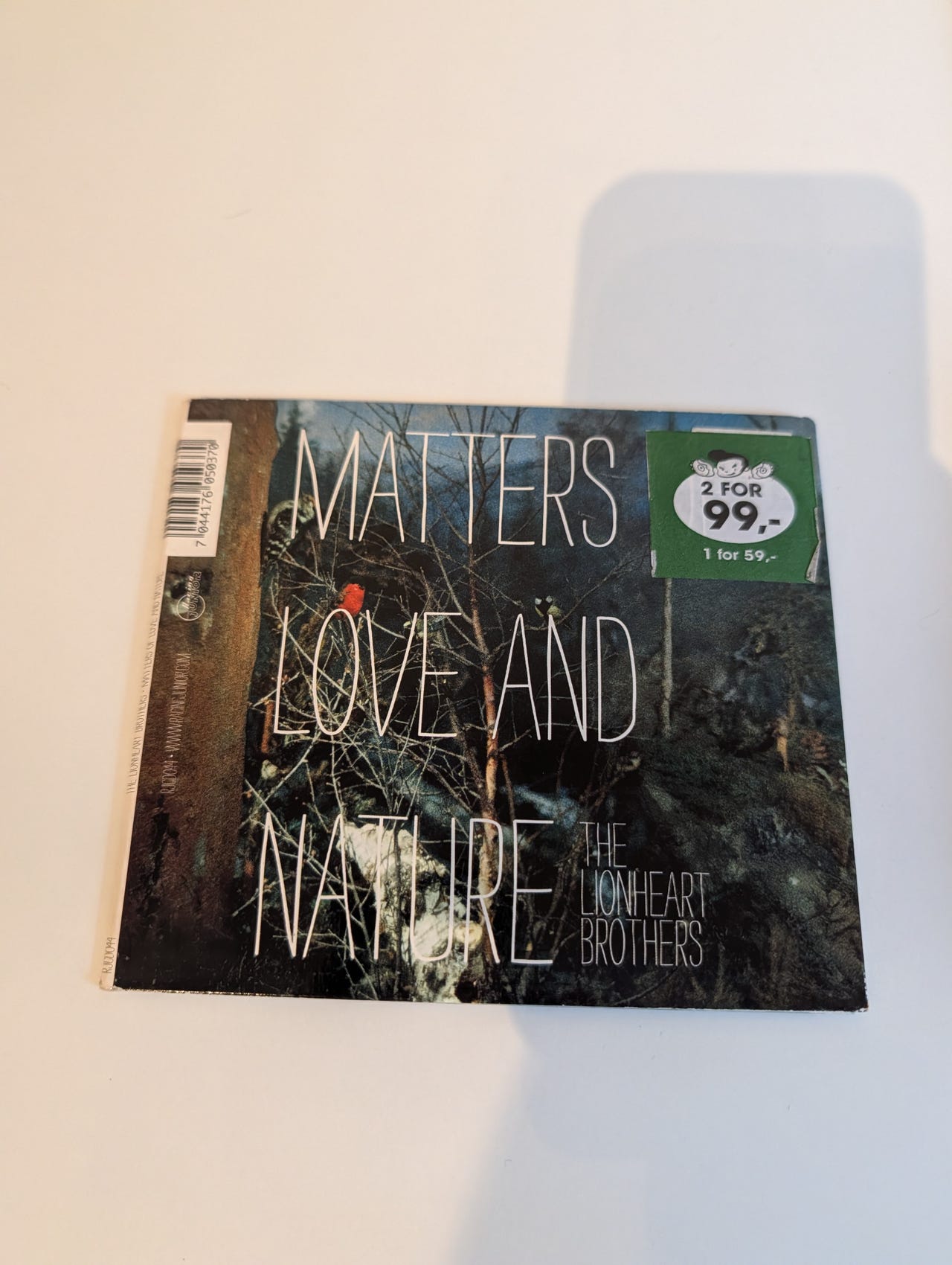 The Lionheart Brothers - Matters of Love and Nature (CD) | FINN-torget