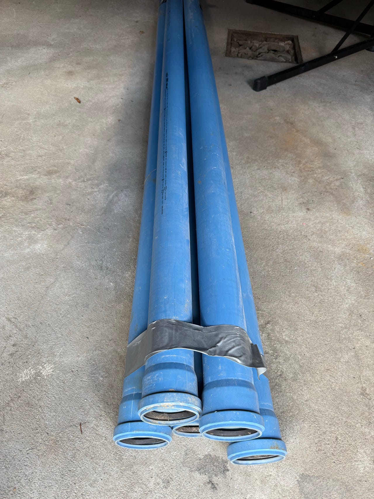 75 mm blå PVC avløpsrør | FINN-torget