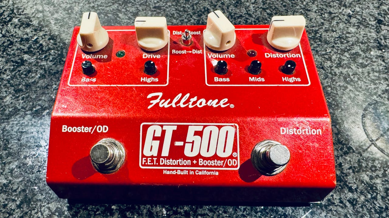 Fulltone GT-500 distortion + booster/OD | FINN-torget