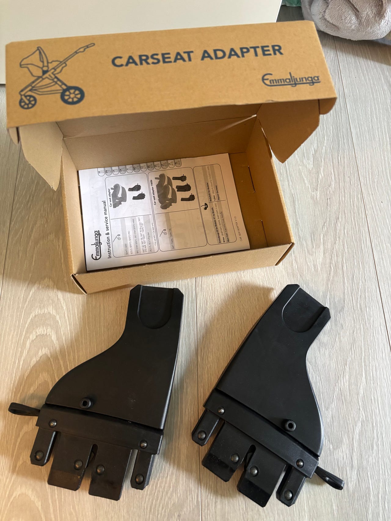 Bilstoladapter Emmaljunga sento FINN-torget