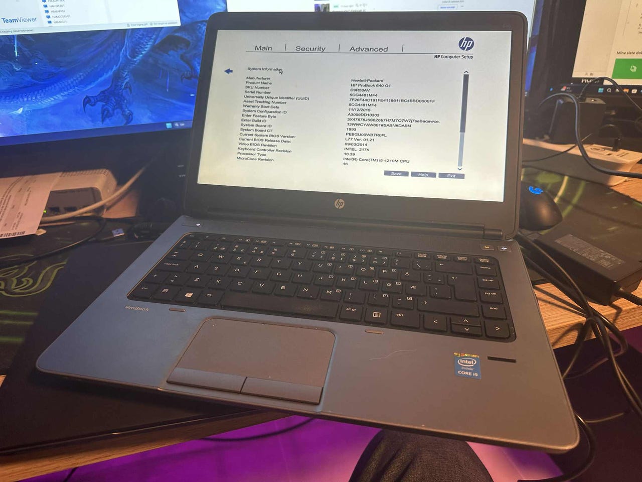 HP ProBook 650 G1 15.6, Intel Core i5, 4GB RAM, 240GB SSD, Windows 10 Parque das Nações • OLX