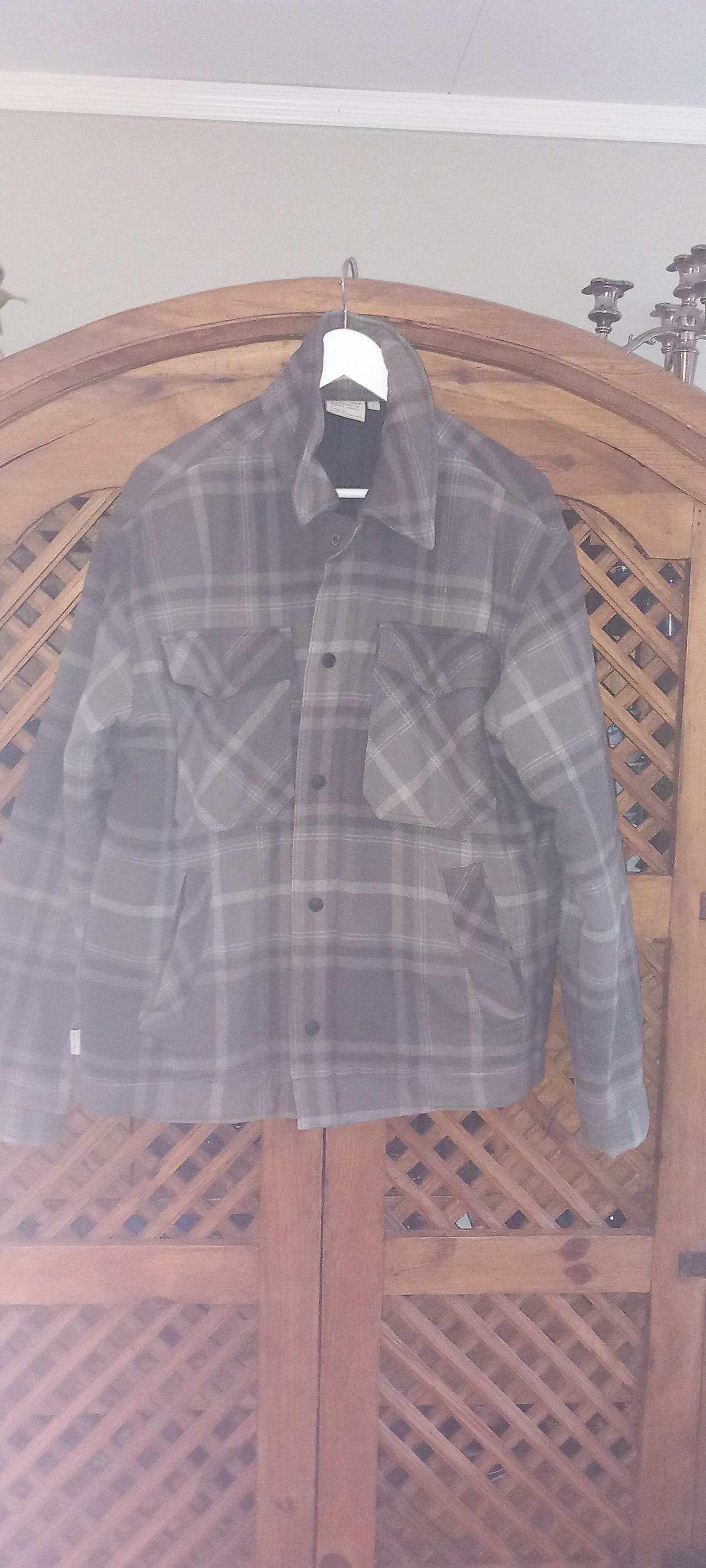 Flannel Shirt Anchorage Expedition Brand Sherpa Varm, Solid Og