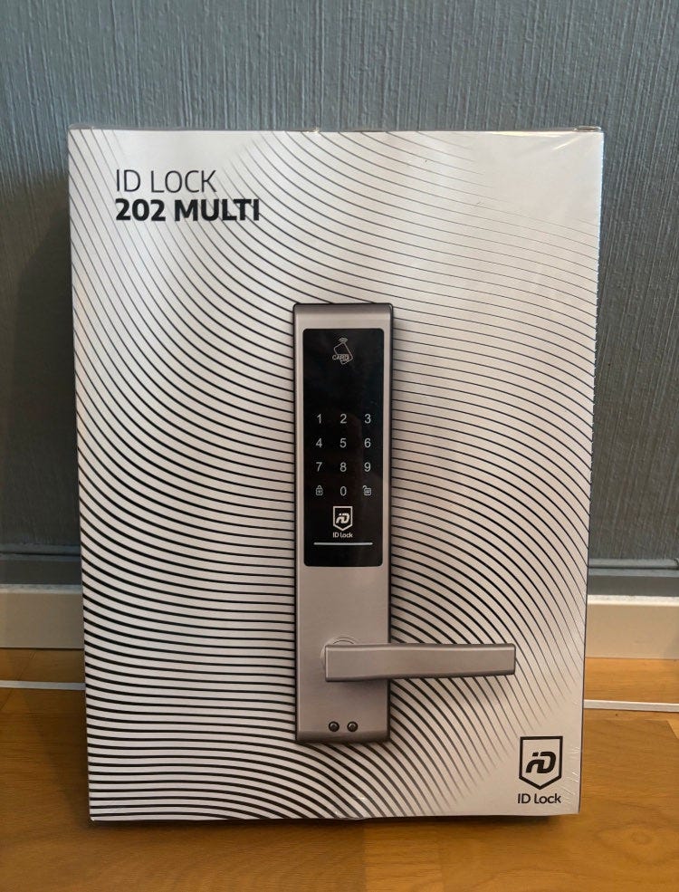 ID Lock 202 Elektronisk Dørlås, Helt Ny | FINN-torget