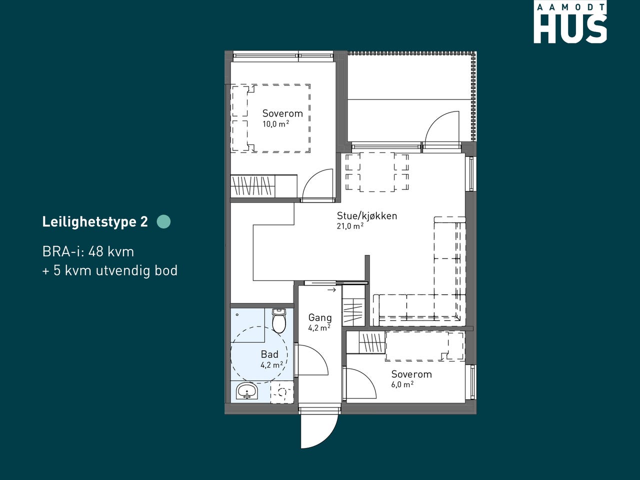 Image #2 Søgne/ Langenes - TRINN 2 - Nye 3-roms selveierleiligheter inkludert parkering. Solrik beliggenhet.