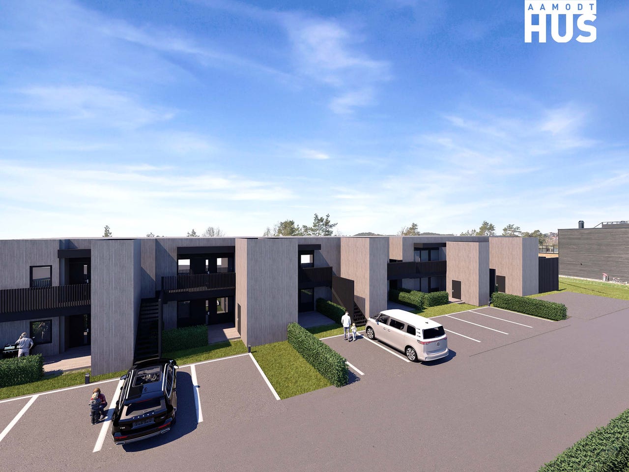 Image #5 Søgne/ Langenes - TRINN 2 - Nye 3-roms selveierleiligheter inkludert parkering. Solrik beliggenhet.