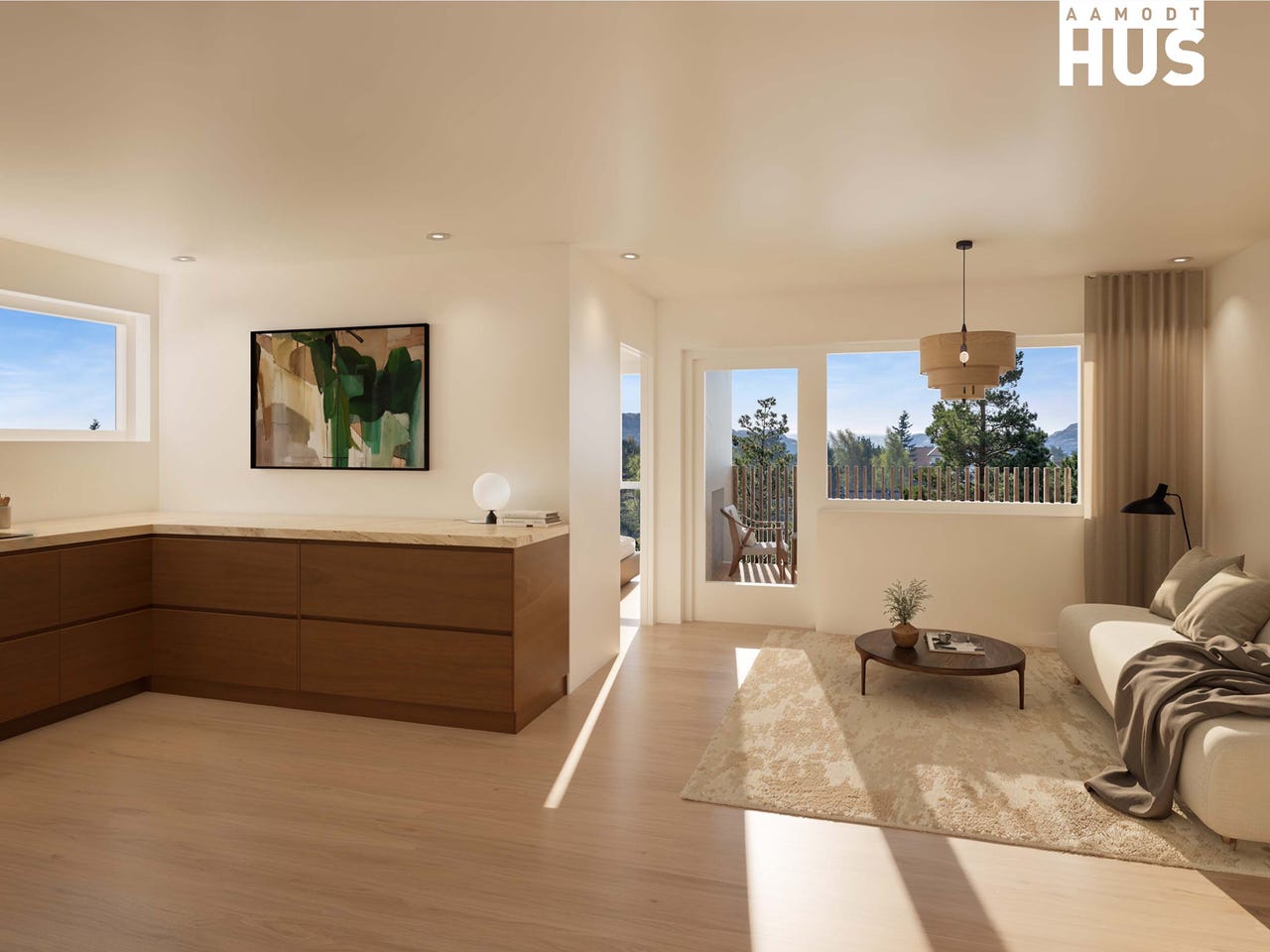 Image #8 Søgne/ Langenes - TRINN 2 - Nye 3-roms selveierleiligheter inkludert parkering. Solrik beliggenhet.