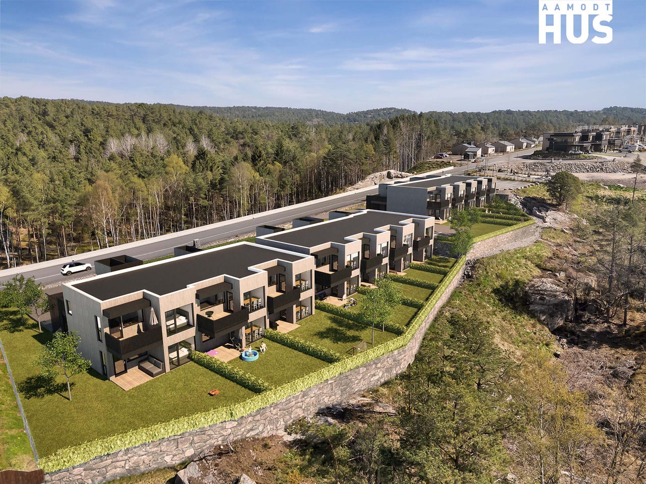 Image #4 Søgne/ Langenes - TRINN 2 - Nye 3-roms selveierleiligheter inkludert parkering. Solrik beliggenhet.