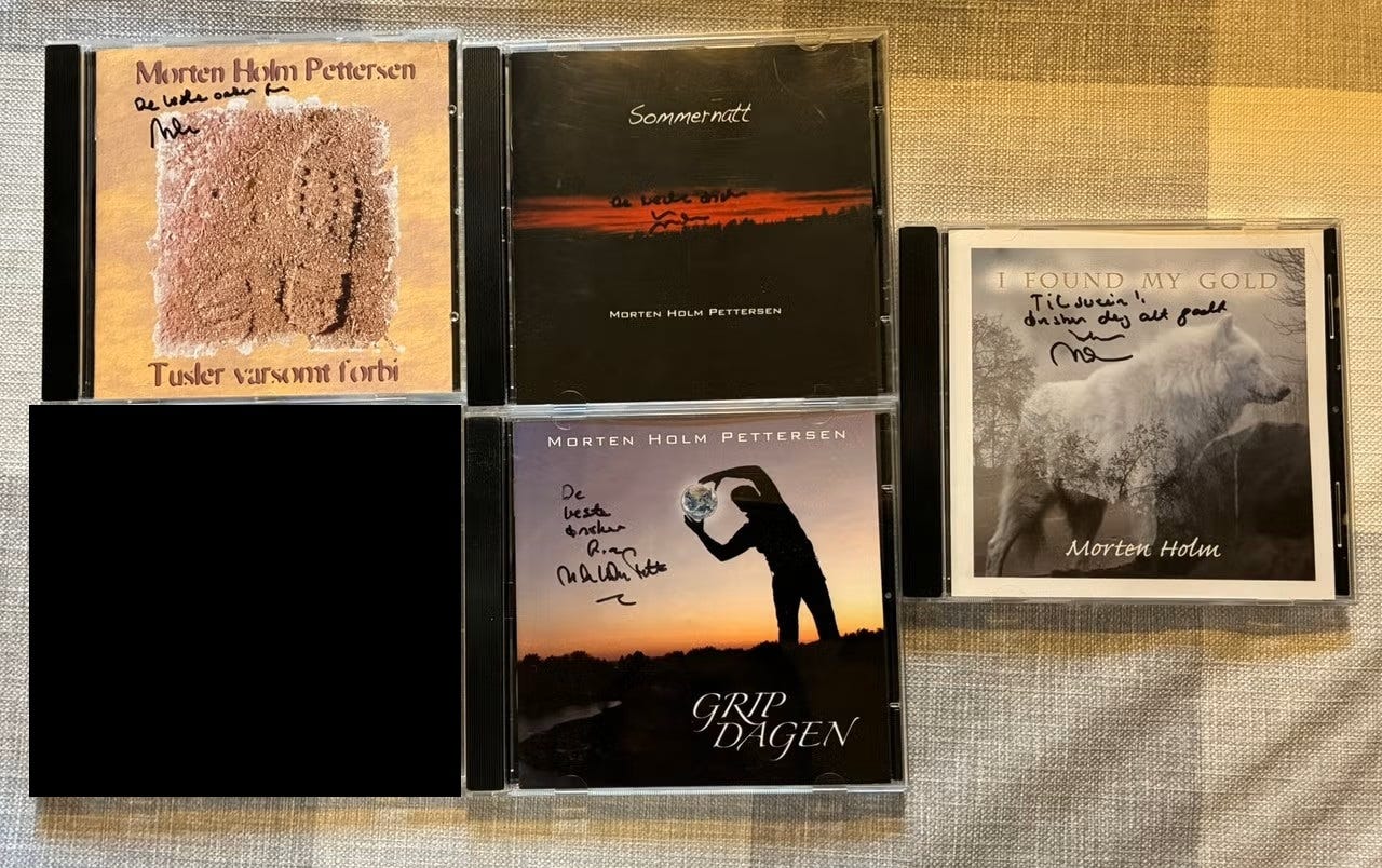 洋楽 Morten Holm Pettersen Tusler varsomt for CD Morten Holm Pettersen Tusler varsomt for